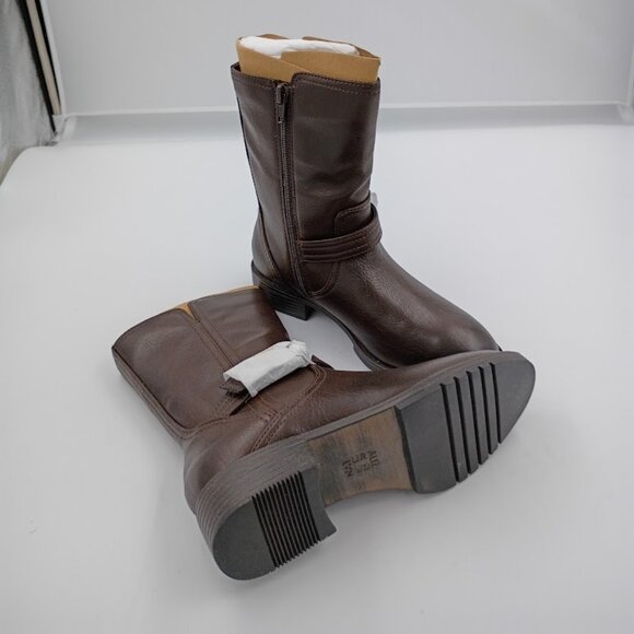 Naturalizer, Gloriah Boots, Chocolate, Women's Size 5 - Picture 3 of 6